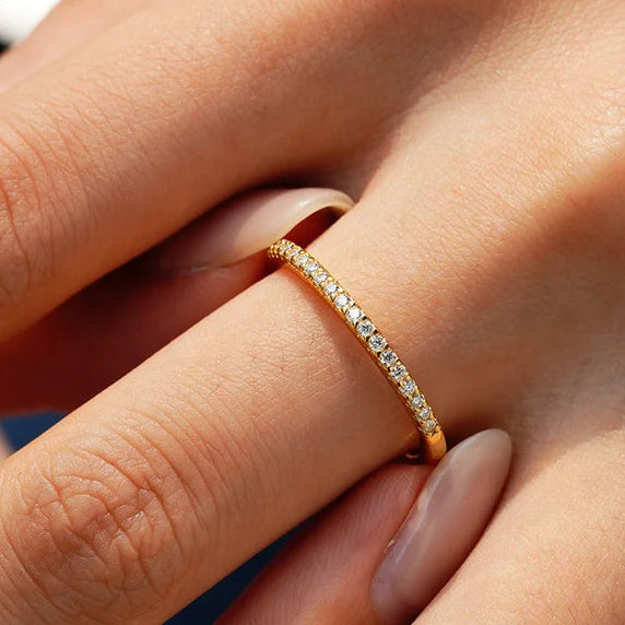 Moissanite Ring