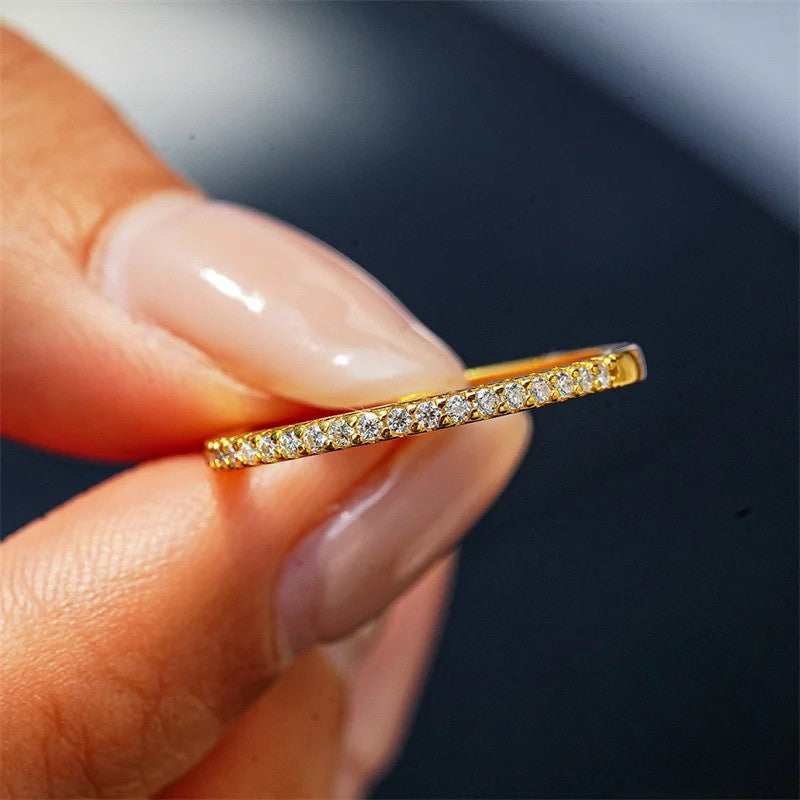 Moissanite Ring